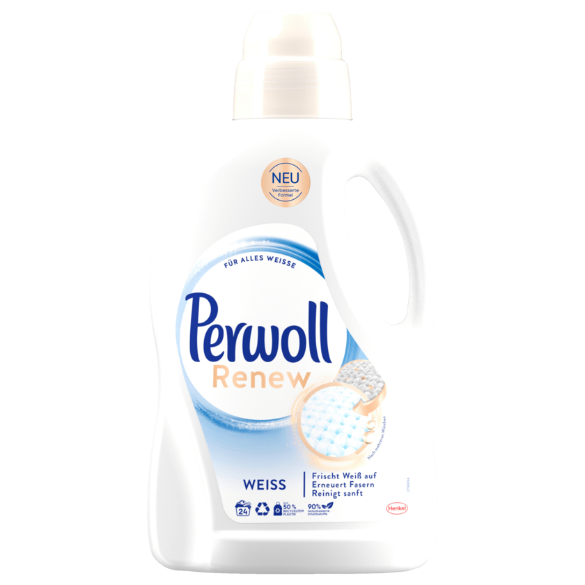 Perwoll Waschmittel Flüssig Renew Weiß 1,44l 24WL